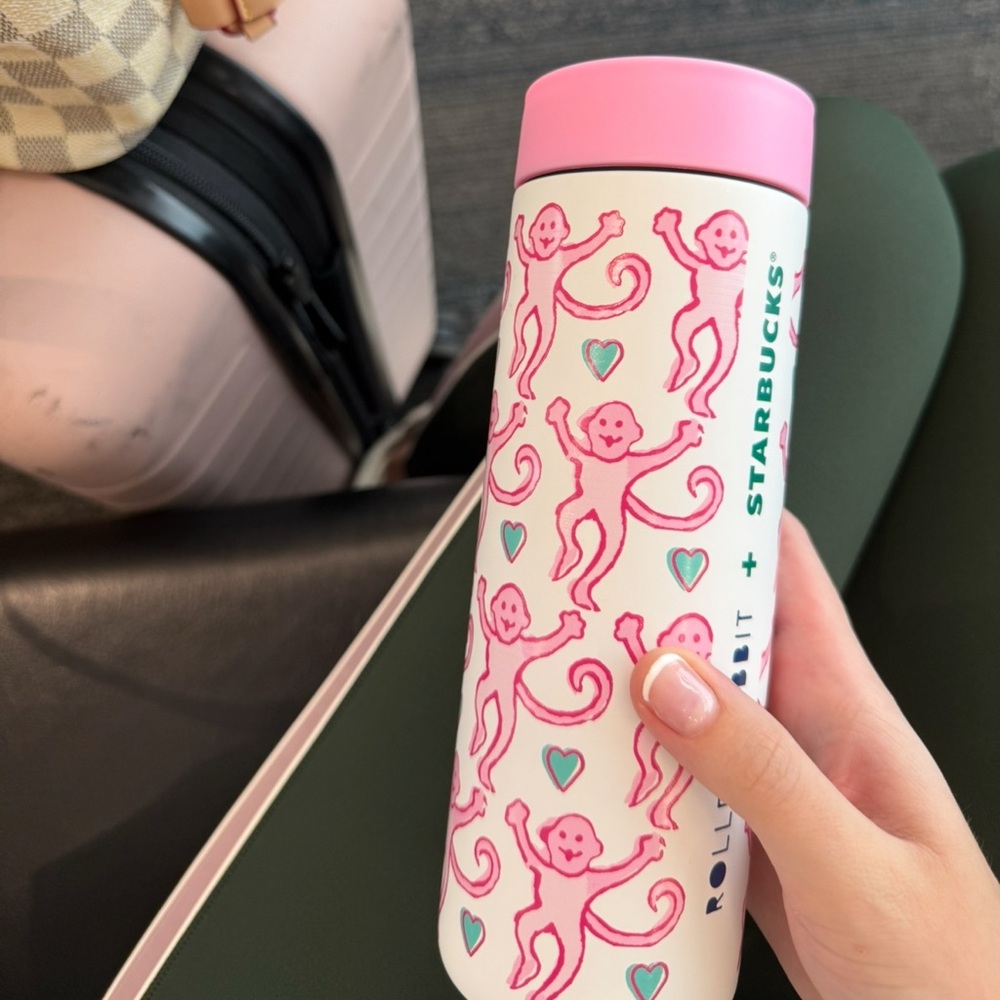 Roller Rabbit starbucks holiday cup